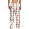 thumbnail image 3 of Xecao Strawberry Men's Straight Lounge Pajama Pants: The Ultimate in Comfortable Sleepwear, 3 of 9