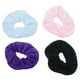 thumbnail image 1 of RomaMX 4 piezas mujeres grandes de microfibra para el cabello Scrunchies secador de pelo banda de felpa lazos elásticos, 1 of 7