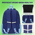 thumbnail image 3 of Backpack Purse Computer Backpack, Slim Backpack for Laptops Mochila Escolar Para Niños (Red), By TINGXIN, 3 of 9