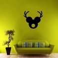 thumbnail image 3 of Reindeer Cartoon Characters Wall Art Vinyl Sticker Design Decal Girl Boy Kid Bedroom Nursery Kindergarten Fun Home Children Room Decor Stickers Wall Art Vinyl Decor Size (20x20 inch), 3 of 3