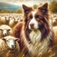 thumbnail image 1 of Cuadro de Resina Perro Pastor Diamantes Wdftyju 30*30CM, 1 of 9