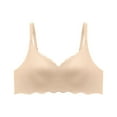 thumbnail image 1 of Women's Seamless Wireless Bra With Bunny Ear Design For Small Bust Push Up And Comfortable Undergarment, 1 of 2