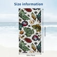 thumbnail image 3 of PHYHOO Beach Towel, Animal Natural Printed Microfiber Sand Free Pool Towel Lightweight Oversized Quick Dry Absorbent Compact Travel Must Have for The Swimming, Yoga, Camping, Summer Cruise Shi 30x60in, 3 of 8