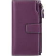 thumbnail image 1 of Cartera De Mujer De Piel Cartera De Mujer De Gran Capacidad,Cartera De Mujer De Gran Capacidad Cartera Larga Morada, 1 of 5
