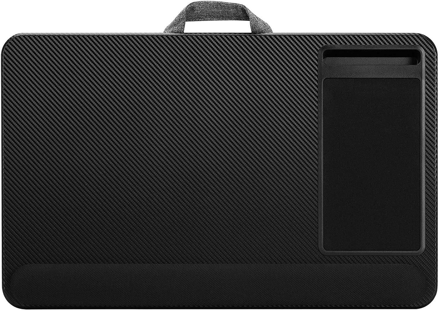 LapGear Home Office Pro Lap Desk with Wrist Rest, Mouse Pad, and Phone  Holder - Black Carbon - Fits Up to 15.6 Inch Laptops - Style No. 91498 -  Walmart.com