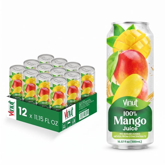 Vinut 16.57 fl oz 100% NFC Mango Juice Drink (no sugar added)