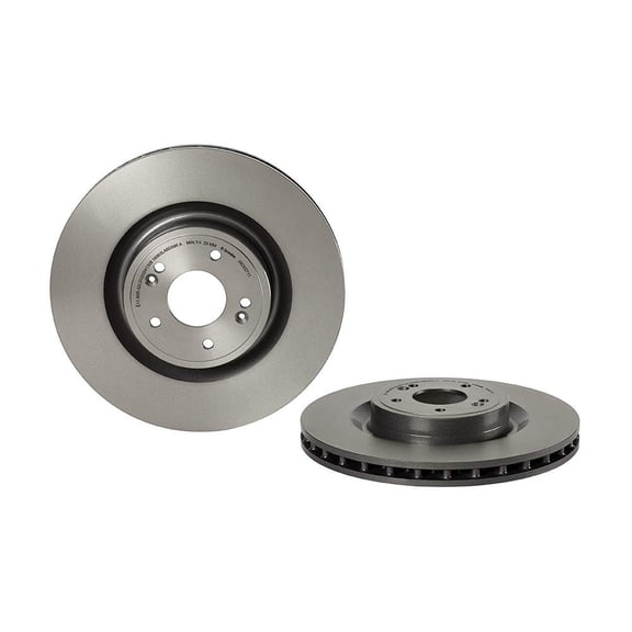 Brembo OE Part Number 09.D027.11 Front UV Coated Rotor for 2018-2019 Kia Stinger & 2019 Genesis G70