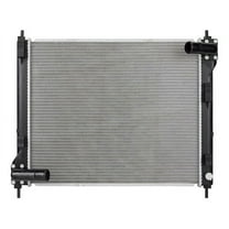 Primary Radiator - Compatible with 2011 - 2017 Nissan Juke Sport Utility 1.6L 4-Cylinder 2012 2013 2014 2015 2016