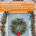 thumbnail image 6 of 3 Pack Clear Wreath Hangers for Front Door, Multi-Purpose Over The Door Hooks for Holiday & Home Decor, 6 of 8