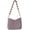 Purple, variant on Kukuzhu Women Beach Shoulder Bag Summer Woven Travel Small Straw Tote Bag Purse