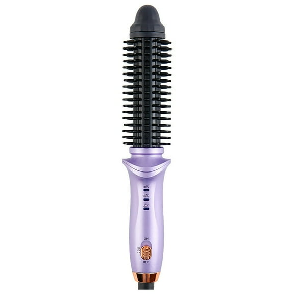 LANFENG Hair Dryer Brush Hot Air Hair Brush Comb Hot Air Brush Ionic Blow Dryer Curling Straightener for Short Hair Curler And Straightener in One Hair Straightener 2 in 1 Spiral