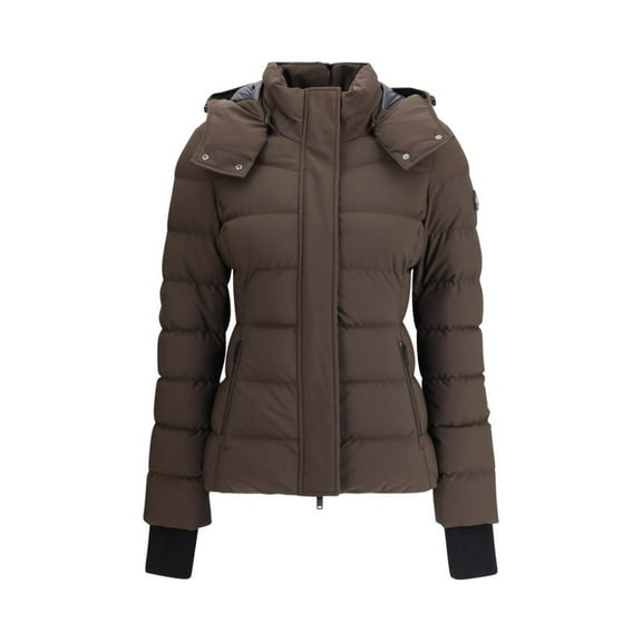 Moose Knuckles womens Betta Jacket, XL, Brown