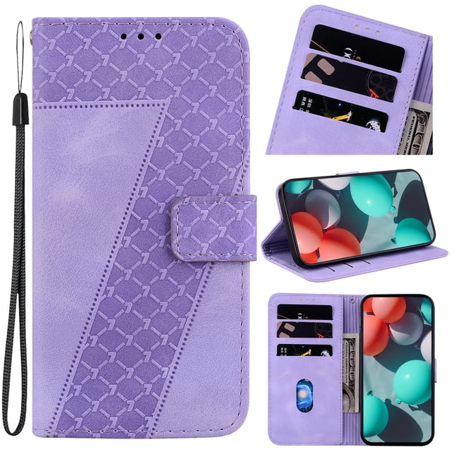 Kickstand Card Slot Phone Case for Motorola Moto G Power 5G 2025, G Power, One 5G ACE, S50 Neo Shockproof Protective Cover