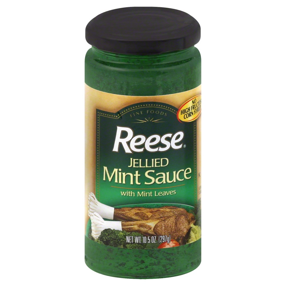 Reese Mint Jelly with Leaves, 10.5 Oz