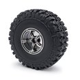 thumbnail image 5 of maskred Pneus de Roue 114mmX50mm 1.9 Pouces pour 1/10 CC01 Crawler Pièce de Voiture RC Résistante à l'Usure TYPE1, 5 of 5