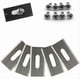 thumbnail image 3 of 30pcs for Husqvarna mower blades with double sharp stainless steel blades 36.5*18.5*0.65mm, Versailles, 3 of 4