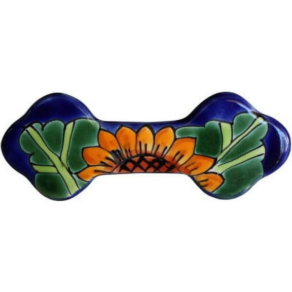 Sunflower Talavera Ceramic Drawer Pull