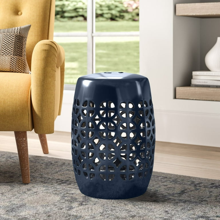 Keswick Ceramic Garden Stool Suitable as Table Yes Outdoor Use Yes