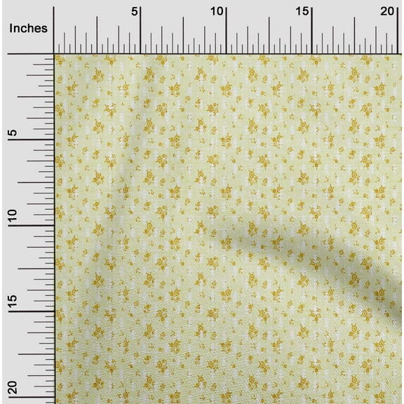 oneOone Cotton Jersey Primrose Fabric Floral & Texture Sewing Craft Projects Fabric Prints By Yard 58 Inch Wide