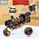 thumbnail image 4 of Tren Eléctrico para Árbol de Navidad, Luces y Sonidos, Decoración Temporada Navideña negro Grande, 4 of 8