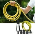 thumbnail image 6 of PATLOLLAV Garden Hose 78.74", Plastic Hose with Nozzle and 4 Quick Connectors, Labor Saving Leakproof Garden Hose Sprayer Set for Watering Garden, Washing Cars and Showering Pets, 6 of 9