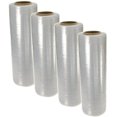 thumbnail image 1 of BM Paper Film Extensible pour Palette 18 Pouces x 1500 Pieds 100 Gauge, Rétractable, 1500 Pieds 4 Rouleaux, 1 of 3