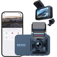 thumbnail image 1 of Danhjin Driving Recorder 3-Inch Screen Infrared Night Vision 1080P Front And Rear Two Cameras Loop Recording Large Wide-Angle Driving Recorder, 1 of 9
