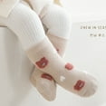 thumbnail image 2 of Ketyyh-chn99 Girls Socks Baby Fashion Crew Cotton Socks Khaki,M, 2 of 5