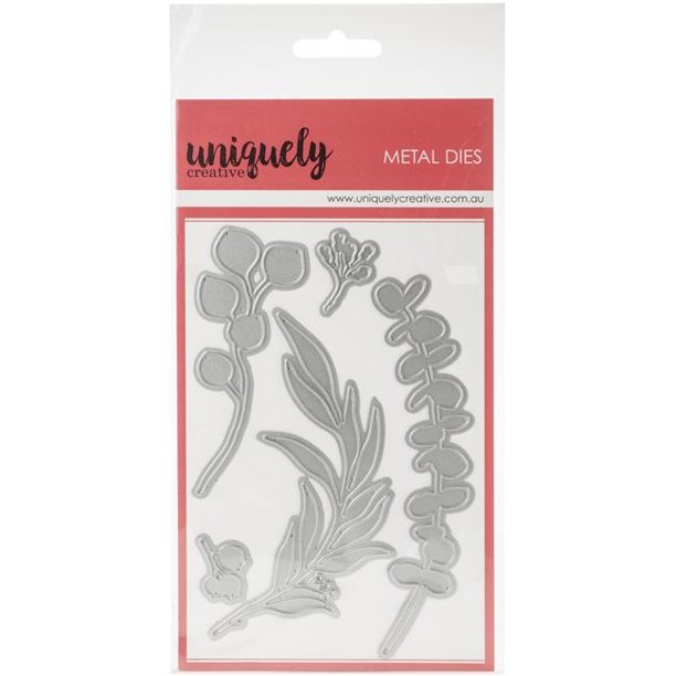 Uniquely Creative UCD1843 Metal DiesEucalyptus Foliage