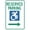 Warning Sign 5, variant on Reserved Parking Sign with Double Arrow - 8"x12" Aluminum Metal Sign, Fade Resistant, Dual-Direction Reserved Spot, Business Property Signage