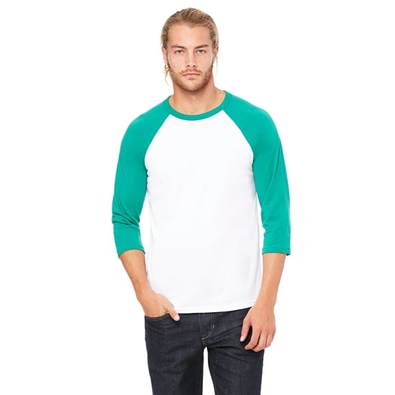 Unisex 3/4 Sleeve Baseball Tee