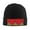 Black, variant on Red Coat Of Arms Of Haiti Beanie Hat Knit Hat Skull Cap for Men Women Winter Hat Red