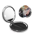 thumbnail image 1 of Qekee Roblox Print Compact Makeup Mirror Folding Mini Pocket Mirror Portable Hand Mirror Double-Sided 2 x 1x Magnification for Woman Girls-Round Shape, 1 of 9