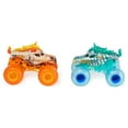 thumbnail image 3 of Monster Jam, Official Horse Power D Earth Vs. Sea Horse Surf 1:64 Scale Die-Cast Monster Trucks, Kids Toys for Boys Ages 3 and up, 3 of 5