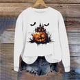 thumbnail image 4 of Heisall Womens Sweatshirts Long Sleeve Round Neck Loose Casual Halloween Print No Hood Autumn Winter 2025 New Arrival Fashion Sweatshirts, 4 of 6