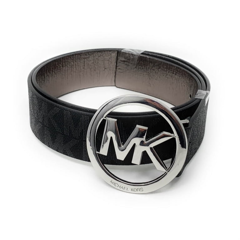 Michael Kors Signature Monogram MK Logo Round Buckle Women display picture 2