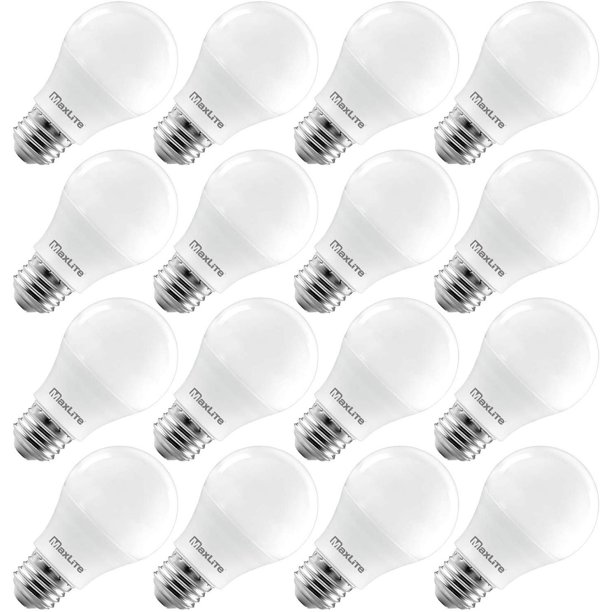 MaxLite A19 LED Bulb, Enclosed Fixture Rated, 40W Equivalent, 450