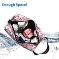 thumbnail image 4 of Uemuo Kawaii Pig Pattern Portable Toiletry Bags with Handle, Waterproof travel Make up Bags for Women, Large Capacity Travel Cosmetic Bags, 4 of 9