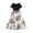 1#Black, variant on Tiijoy Big Girls Floral Short Sleeve A Line Dress Elegant Summer Dresses, Sizes 7-8