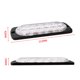 thumbnail image 4 of 12 luces estroboscópicas superficie ultradelgadas de 12 LED para camión, coche, vehículo, LED, mini rejilla, cabeza de luz, baliza de emergencia, luces de advertencia de peligro (rojo), 4 of 5