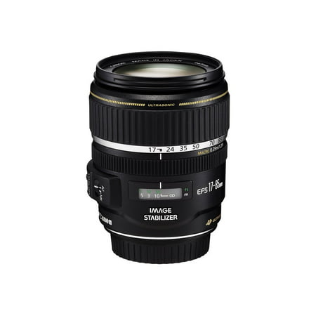Canon EF-S - Zoom lens - 17 mm - 85 mm - f/4.0-5.6 IS USM - Canon EF-S - for EOS 1000, 40, 450, 50, 500, 7D, Kiss F, Kiss X2, Kiss X3, Rebel T1i, Rebel XS, Rebel