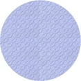 thumbnail image 1 of Ahgly Company Tapis de Zone Rond d'Intérieur Lavable à la Machine, Transitionnel, Bleu Céleste, 8 Pieds Rond, 1 of 7