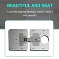 thumbnail image 4 of Kitchen Cabinet Hinges Black Matte Self-Closing Cabinet Hinge Kitchen Cabinet Cupboard Hinges For Doors Variable Furniture Face Frame Flush Mount Hinges Hardware, 4 of 7