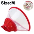 thumbnail image 2 of Cat Cone Dog Cone Collar Soft Dotted Recovery Collar After Surgery for Cats Kitten Puppy Small Dogs Pets Animals，Pet Supplies Protective Cover Protective Cover Grooming Cover Anti-Bite Ring, 2 of 9