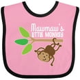 thumbnail image 3 of Inktastic Mawmaw Little Monkey Grandchild Boys or Girls Baby Bib, 3 of 4