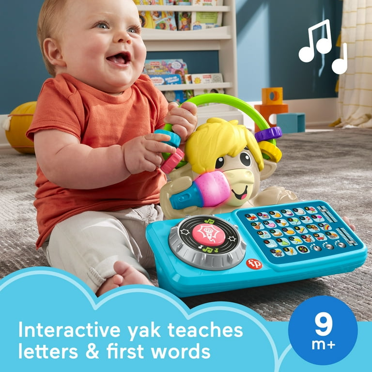 Fisher-Price Link Squad A to Z Yak Baby Learning Toy with Music