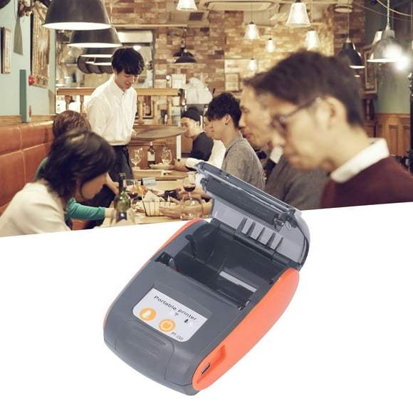 Thermal Receipt Printer, Thermal Receipt Printer 58mm Clear Printing Stable Performance Low Noise For Convenience Stores