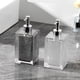 thumbnail image 5 of Dispensador de jabón con botella de jabón plateada galvanizada for encimera de cocina y baño, 5 of 5