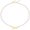 Gold 222, variant on Women's Stainless Steel Creative Angel Number Pendant Necklace Artificial Pearls Collarbone Chain for Women Silver Plated 777