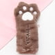 thumbnail image 4 of Estuche para lápices con forma de garra de gato de peluche, bolsa para lápices con forma de pata esponjosa, estuche para lápices, bolsa de almacenamiento de papelería para estudiantes y adolescentes,, 4 of 5